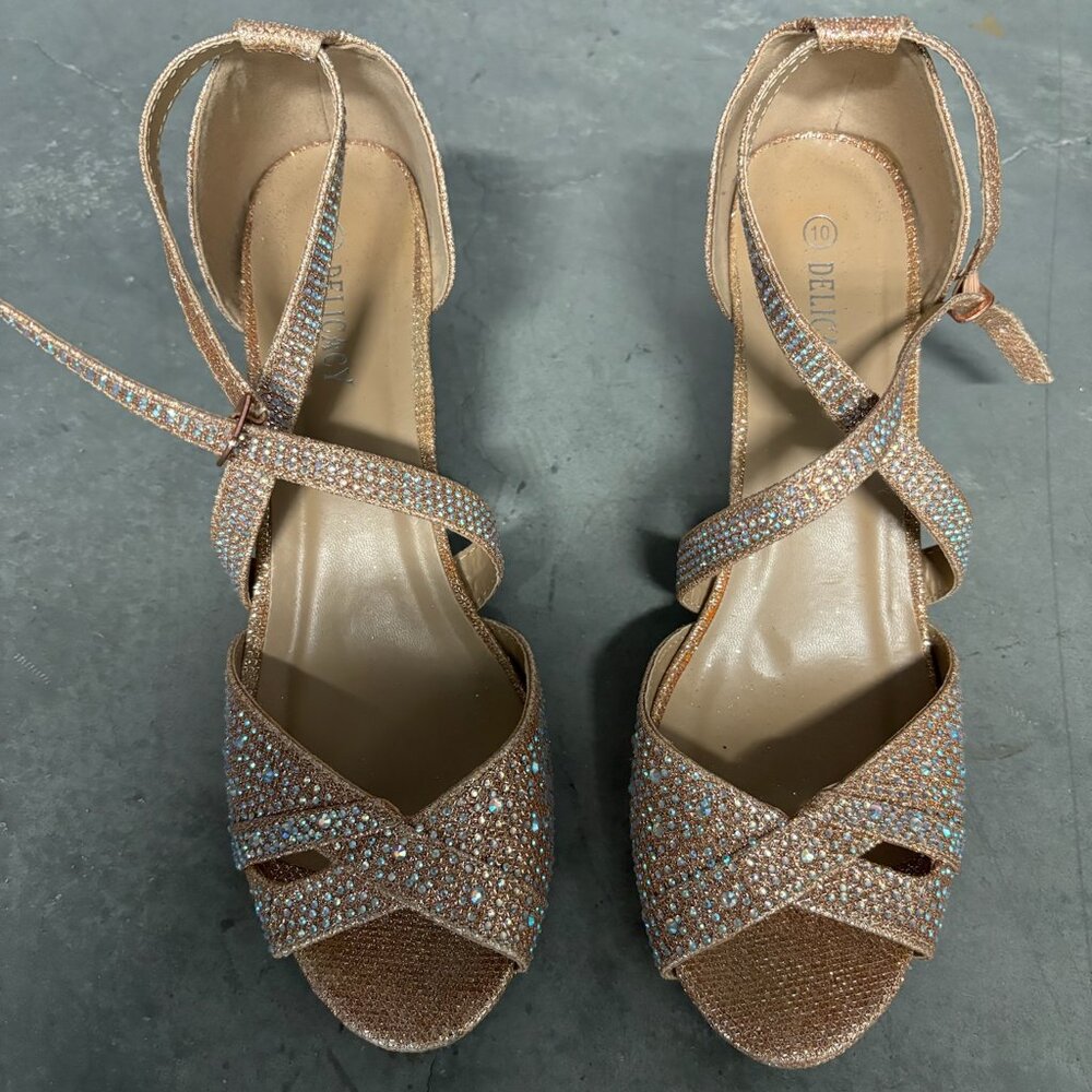 Delicacy Sparkle Heels (10)